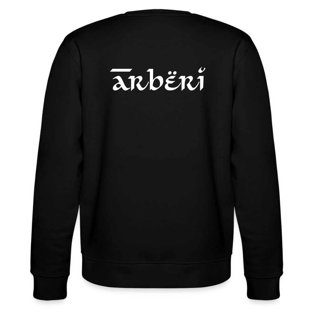 Arbëri Unisex Organic Sweatshirt - black