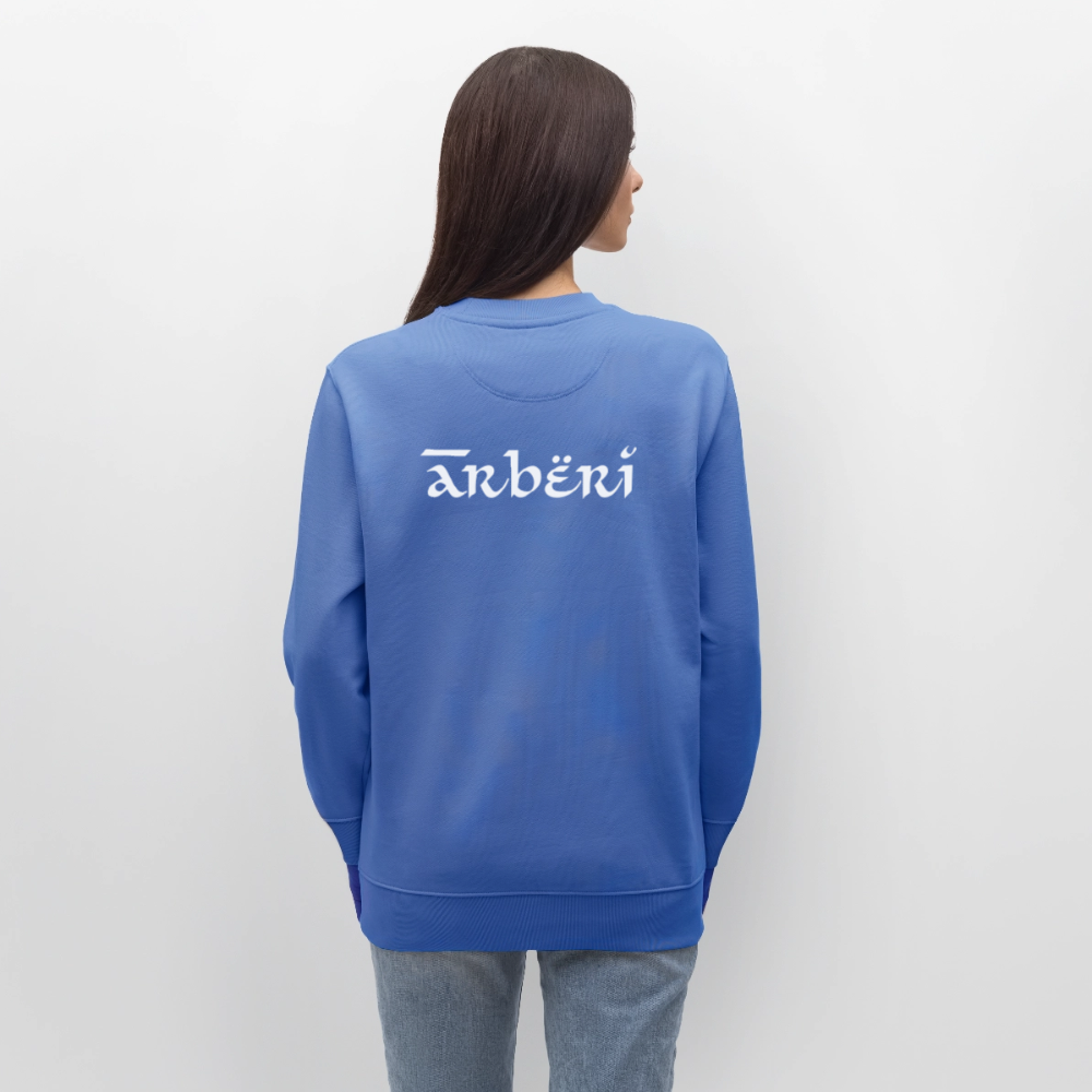 Arbëri Unisex Organic Sweatshirt - bright blue