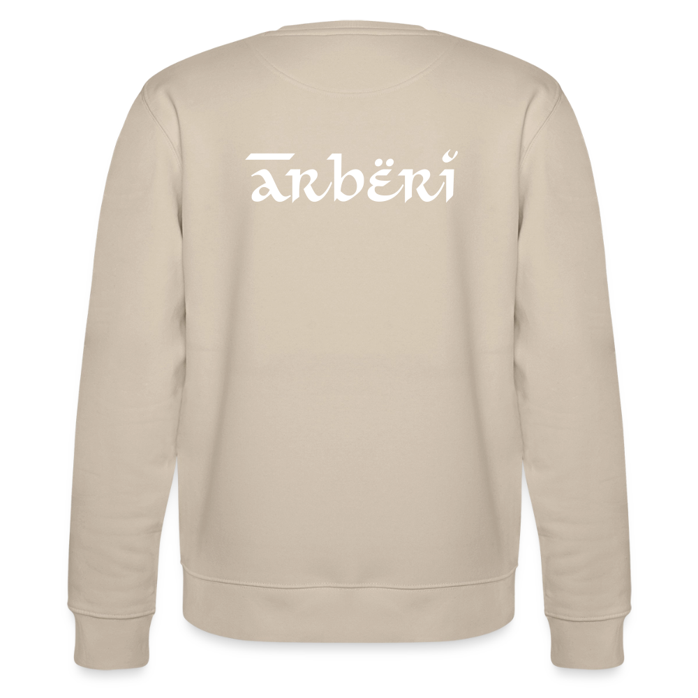 Arbëri Unisex Organic Sweatshirt - beige