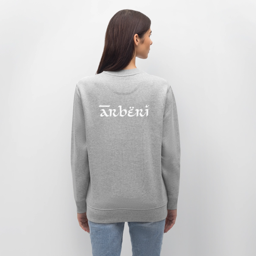 Arbëri Unisex Organic Sweatshirt - heather grey