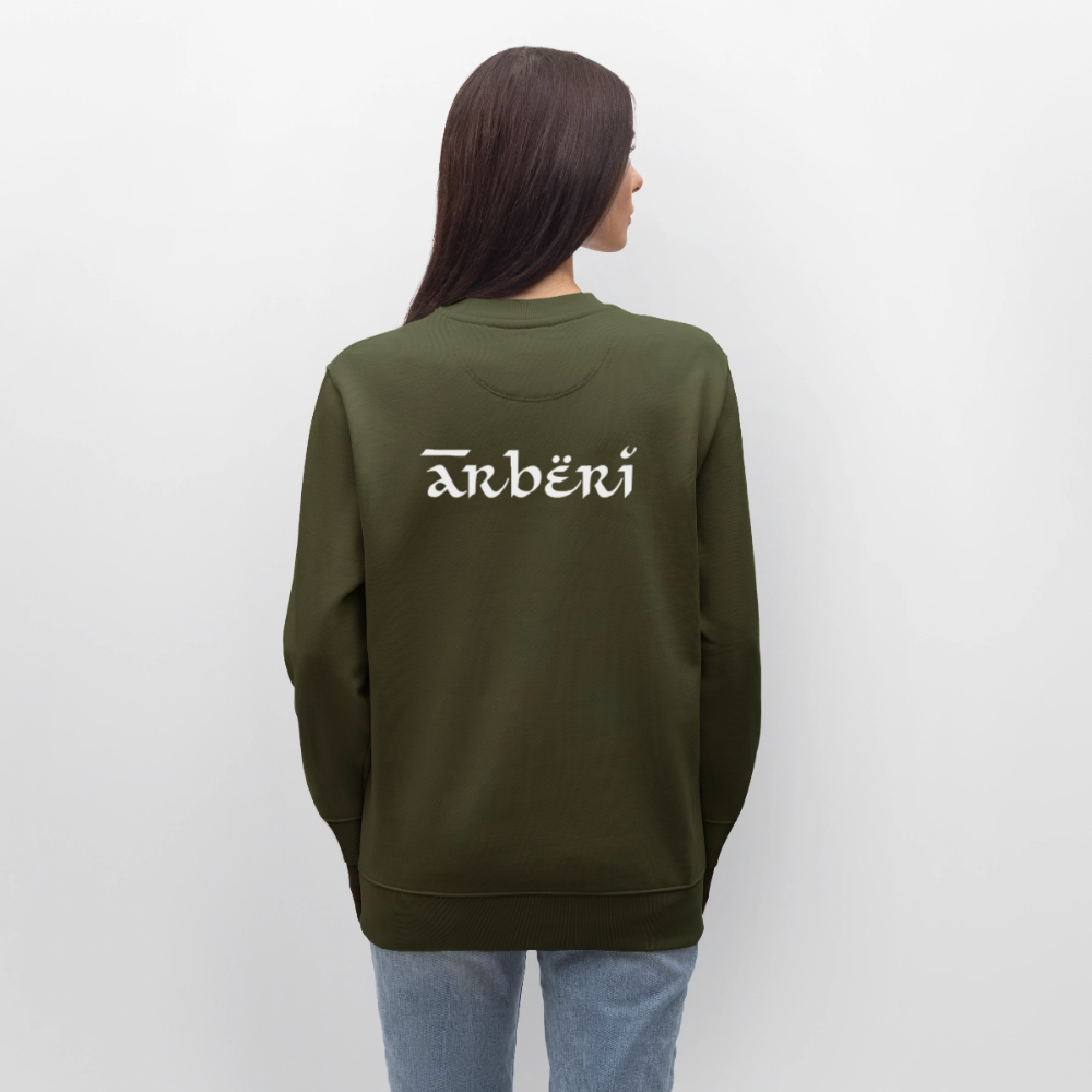 Arbëri Unisex Organic Sweatshirt - khaki