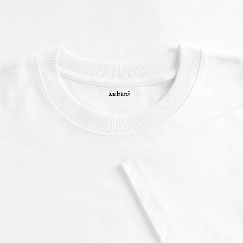 Arbëri T'DU Oversized T-Shirt - white
