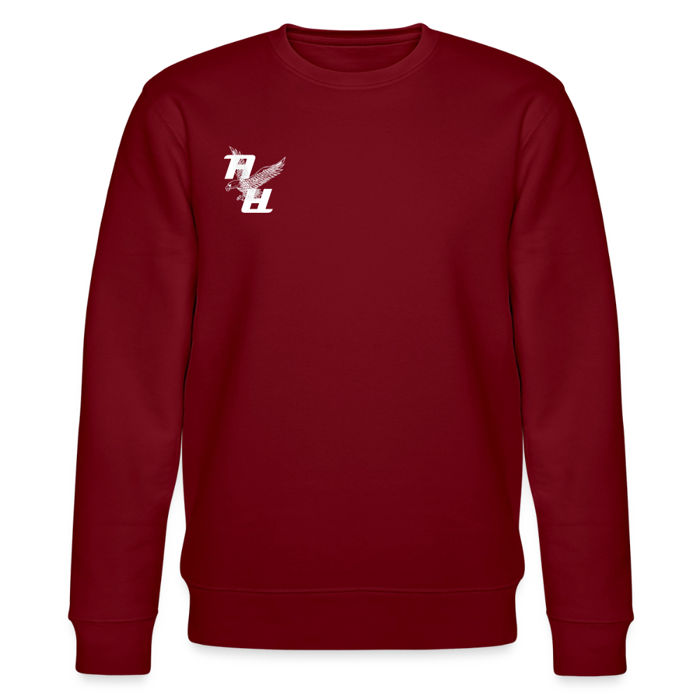 Arbëri Unisex Organic Sweatshirt - burgundy