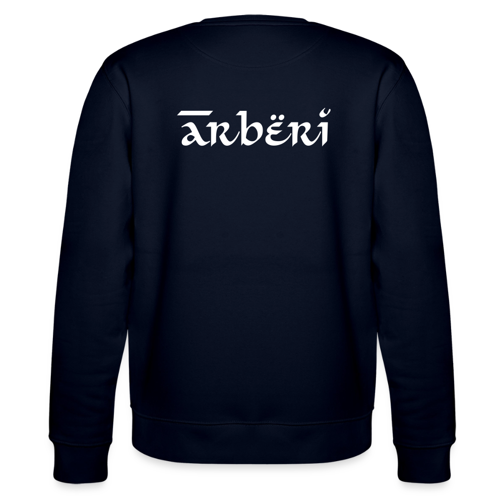 Arbëri Unisex Organic Sweatshirt - navy