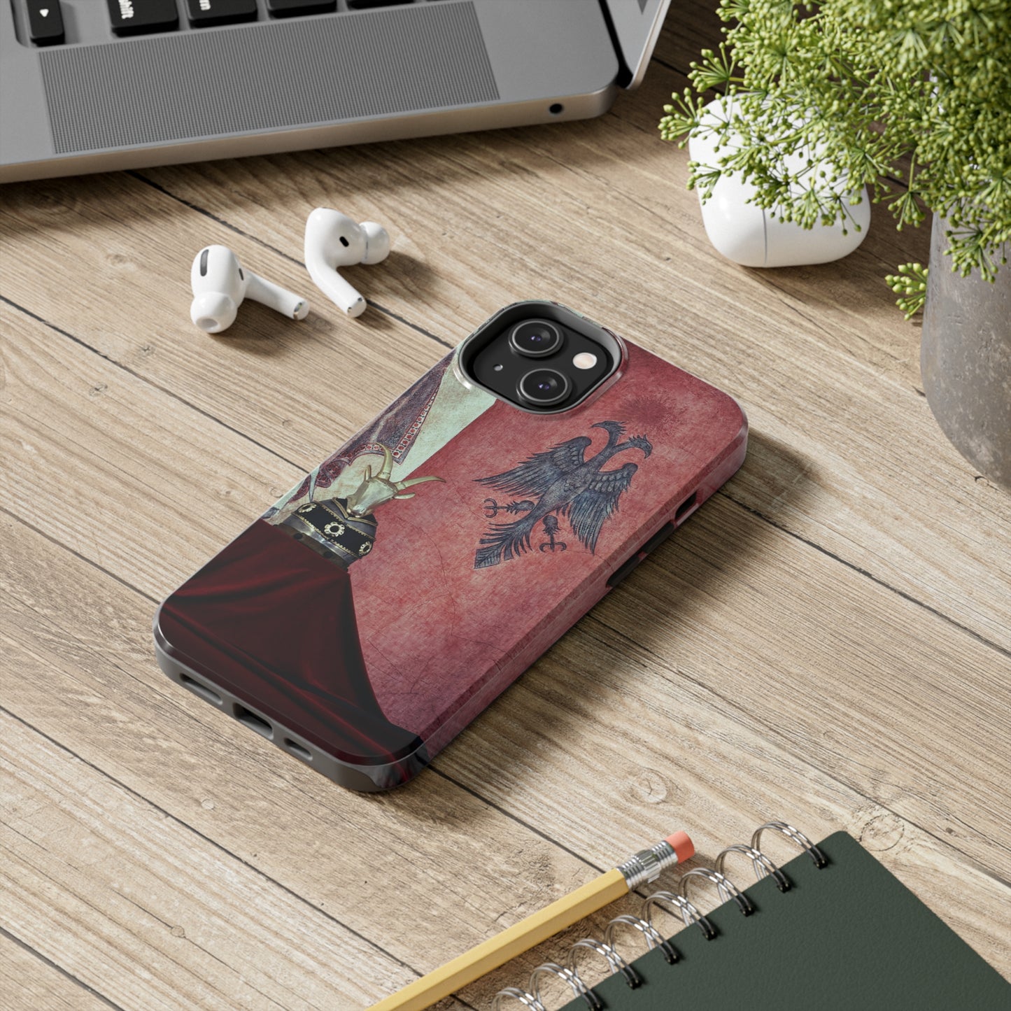 Arberi | Skanderbeu IPhone Tough  Case
